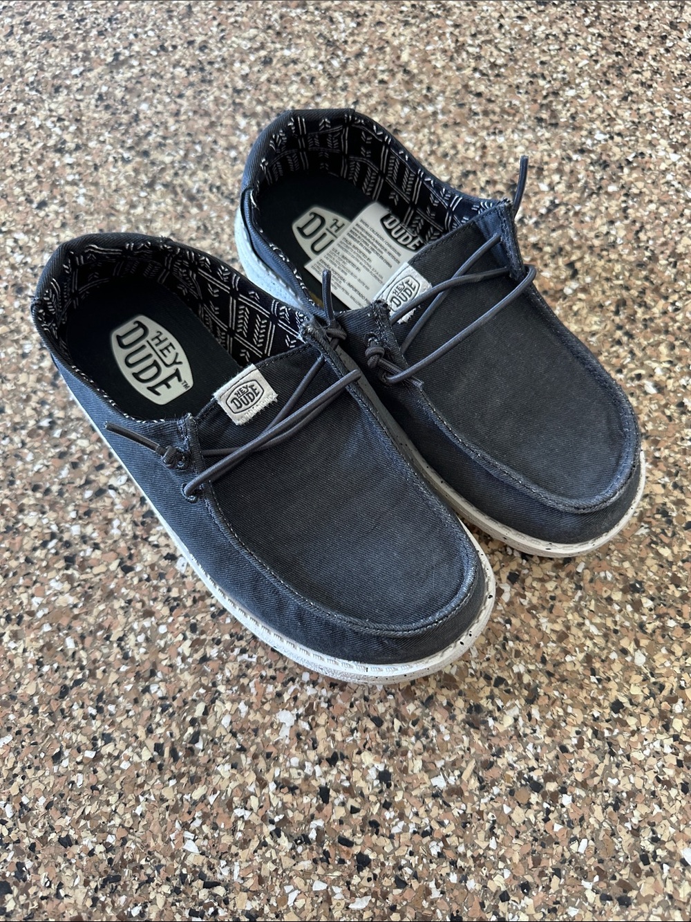 Hey Dude Casual Slip-On Loafers in Gray